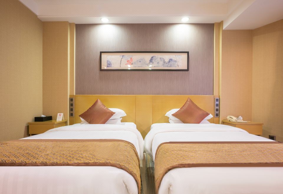 輕悅·雅靜雙床間 （靜謐空間,德國GROHE花灑）