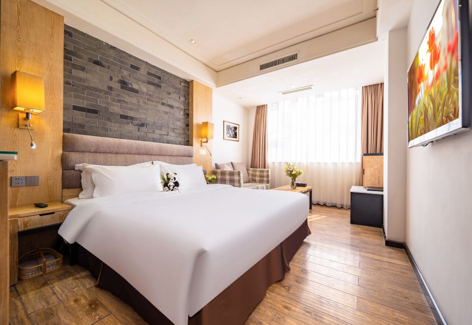 雅致·清雅大床房（雨淋顶喷+乾湿分离+外窗）