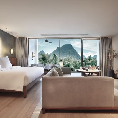 一品山河大床房 陽朔潼鄉度假酒店優惠