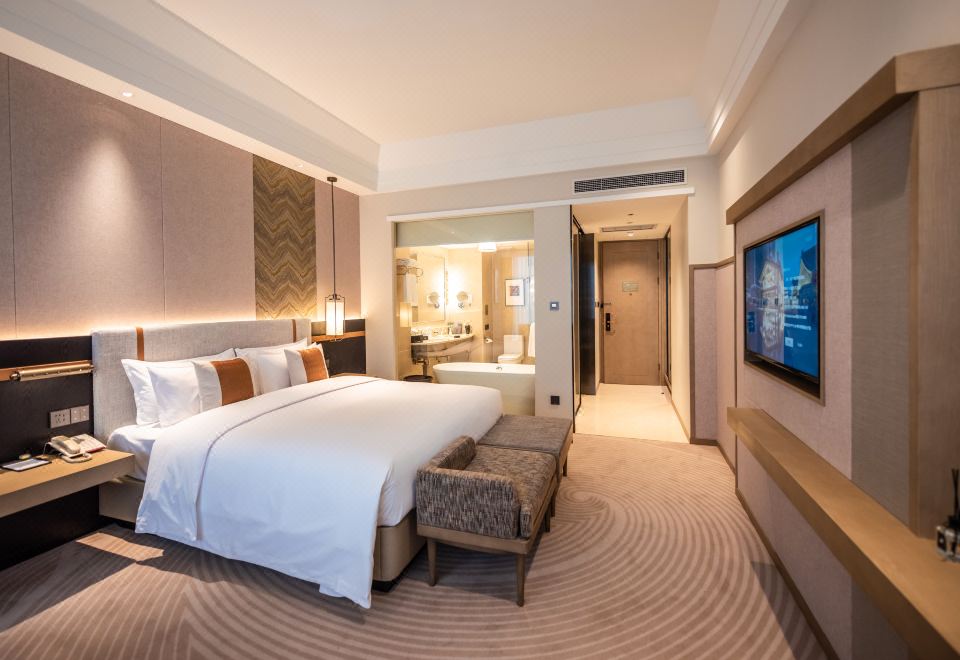 商务楼|商务大床房（电视投屏+护颈枕+德国高端衞浴）