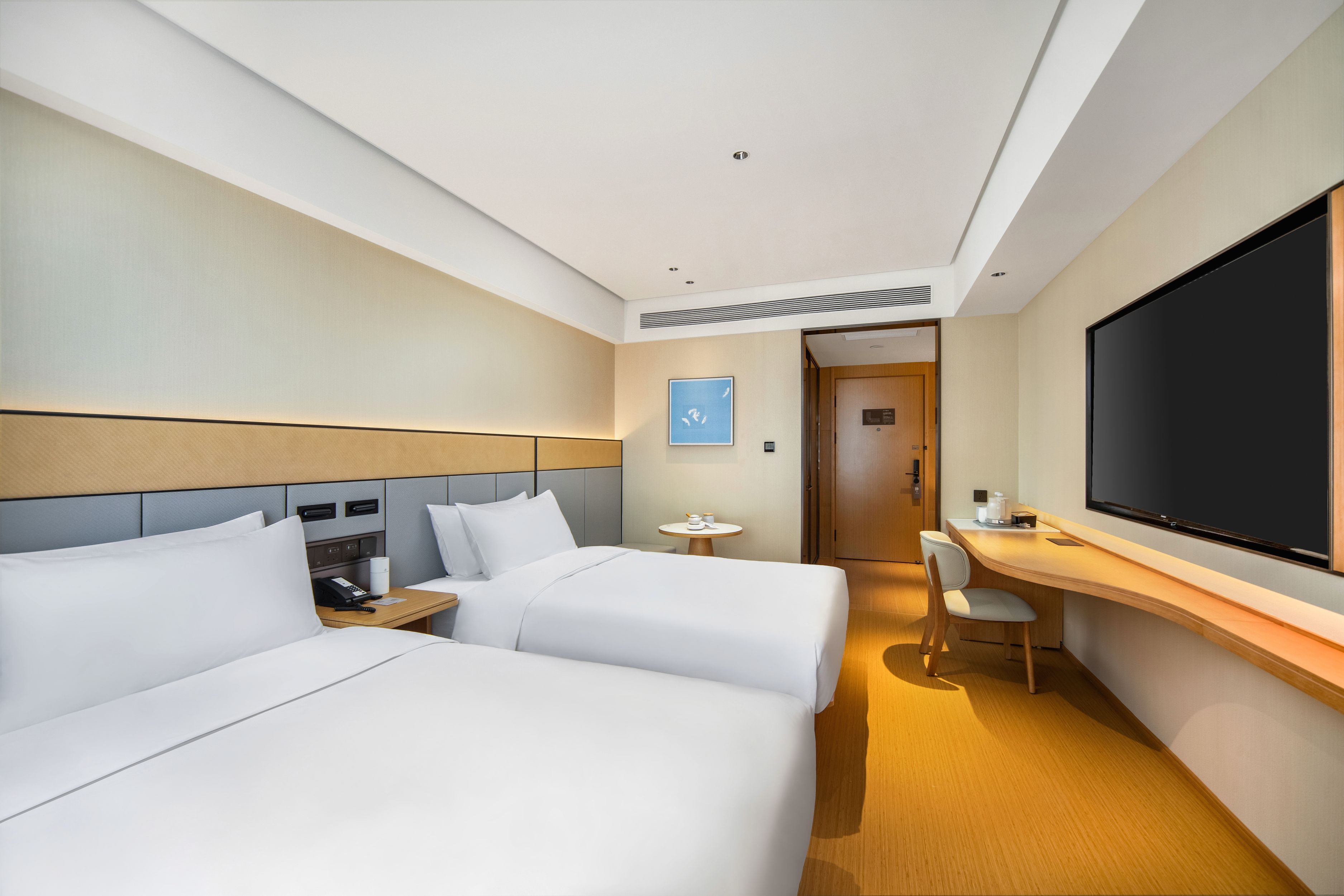 高级双床房（65寸投屏电视+小冰箱+深睡枕）