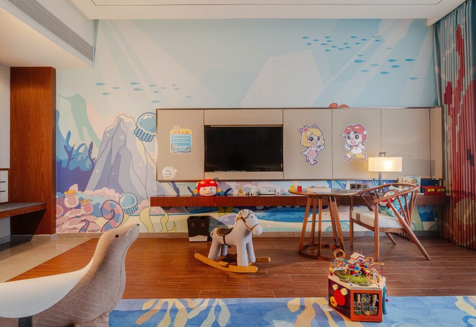 酷芽豬豬俠海洋親子泡池雙床房