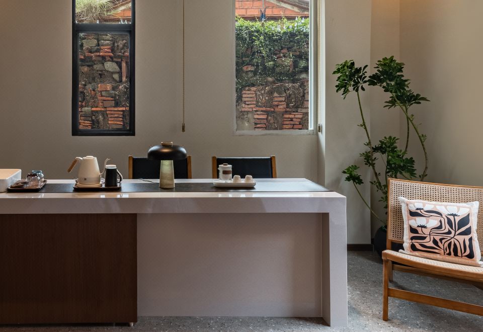 三聖宮·巷遇投影雙床房