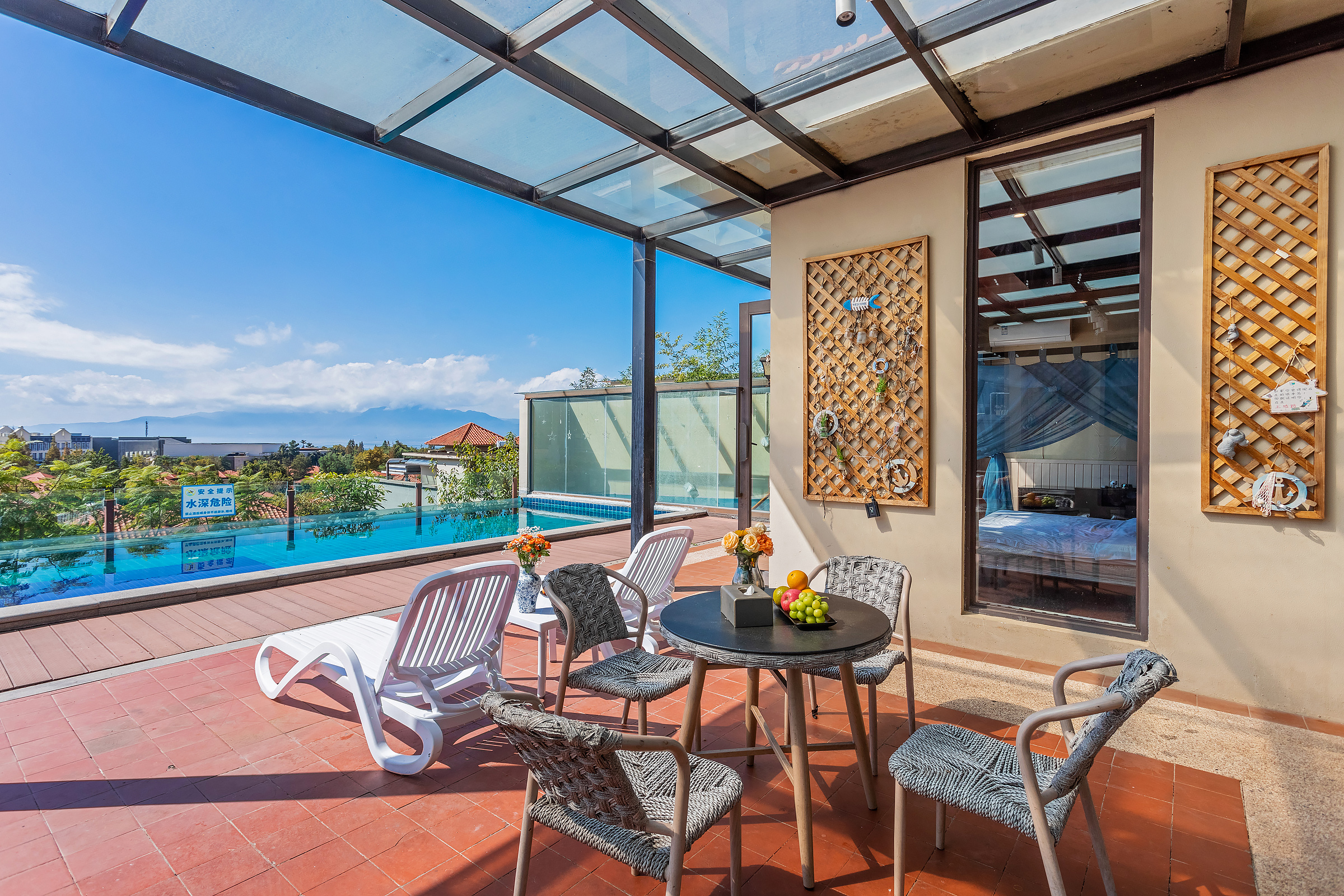 湖景私家泳池别墅·三卧