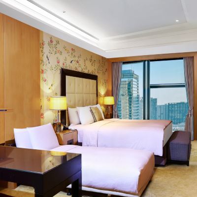 家庭房（悅享城景，妙夢深睡床墊） 北京萬達文華飯店優惠