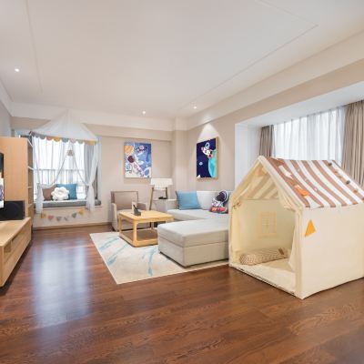 一房豪華套星空遨遊親子主題房 重慶盛捷長江服務公寓優惠