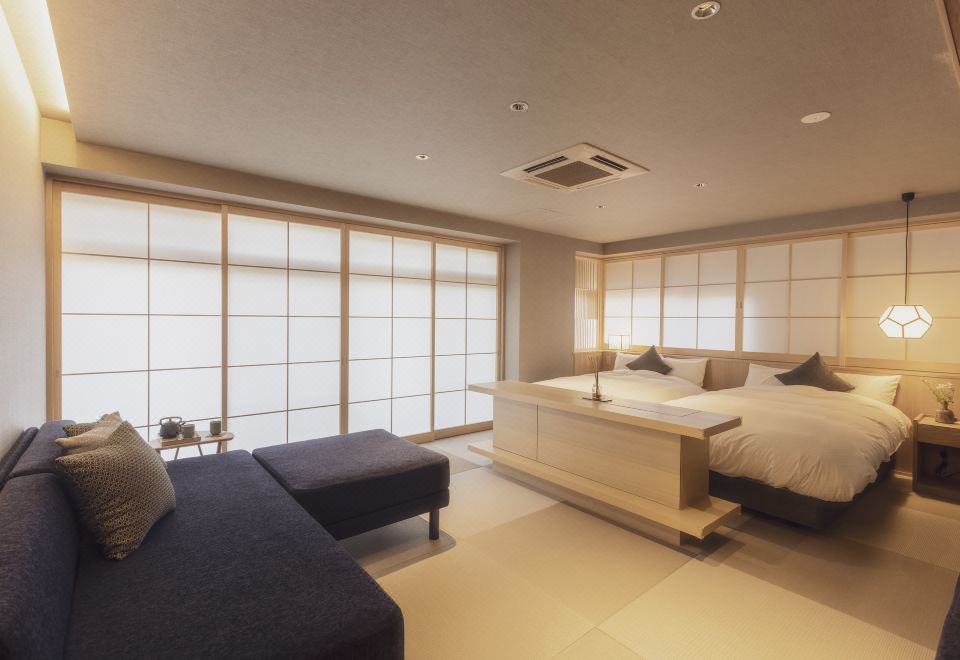 【兴福寺侧／景观浴室高级套房】