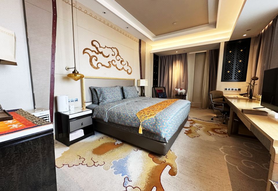 藏文化主題房（民族特色+金可兒深睡床墊+靜音加濕器）