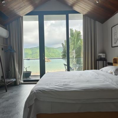 180°海景大床房（私享陽台+ 小冰箱+投影電視） 三亞海棠灣HANATOALICE花與愛麗絲海景酒店優惠