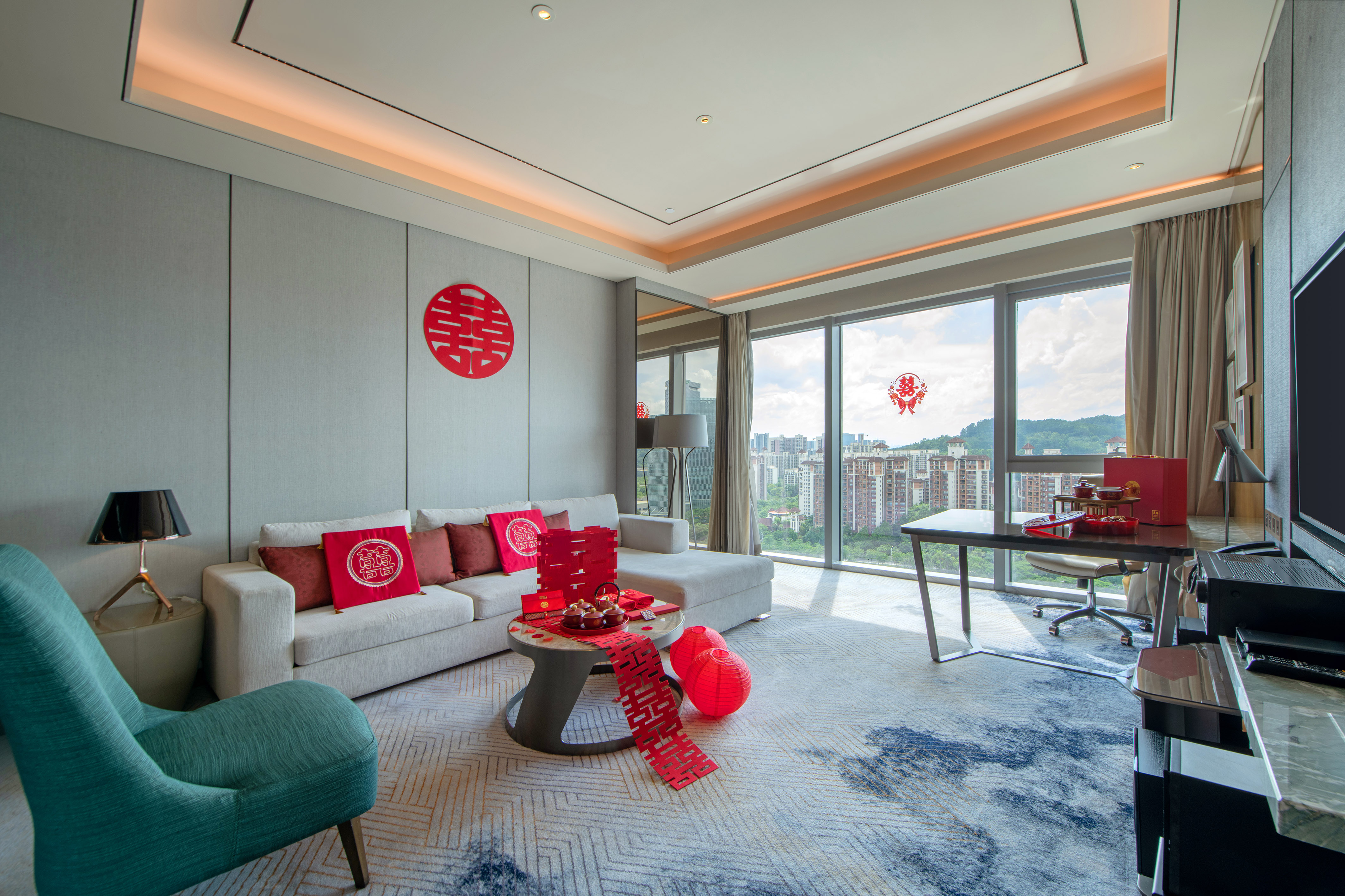 喜事来登婚礼主题套房