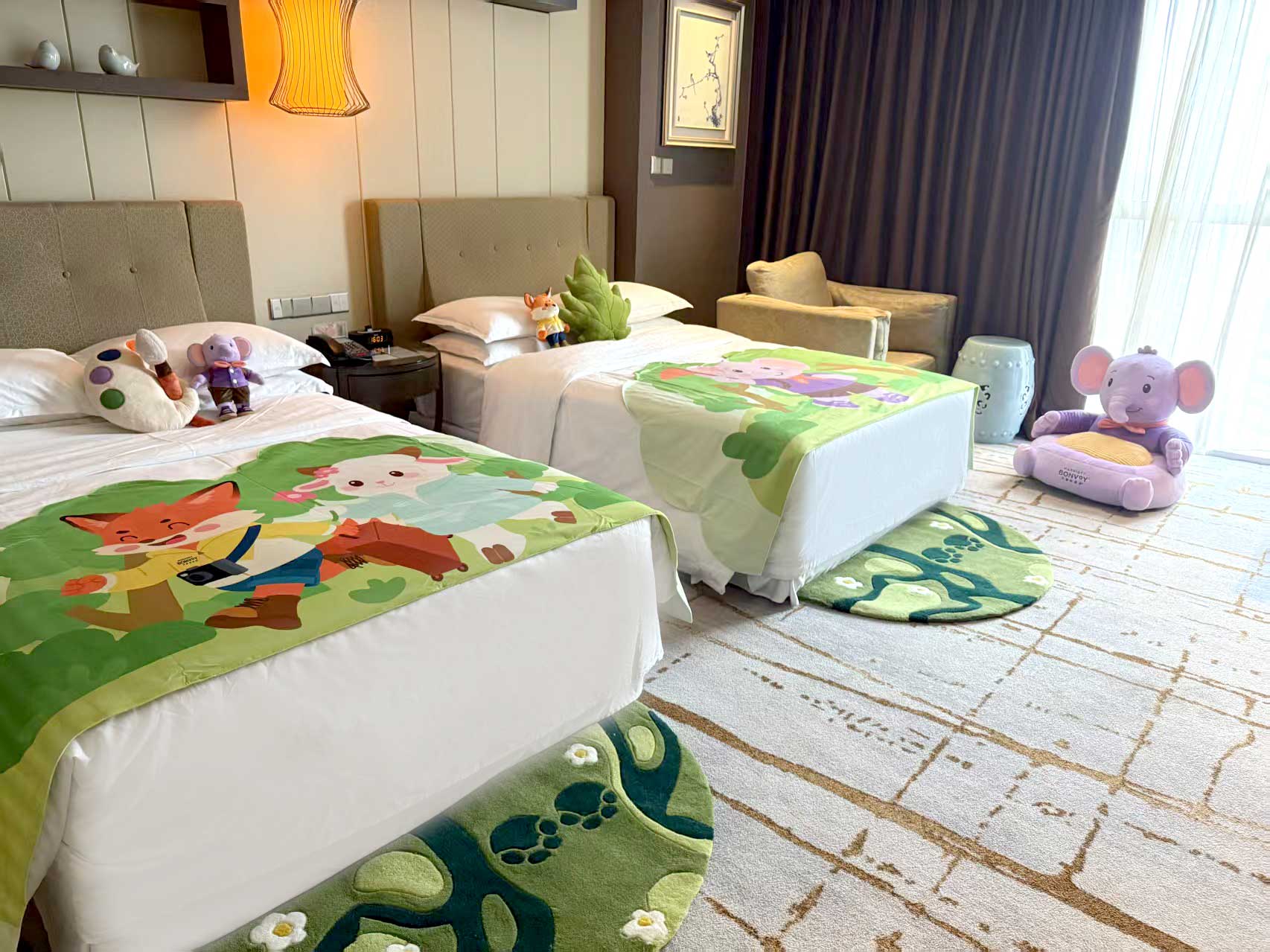 诺亚的丛林探险亲子双床房