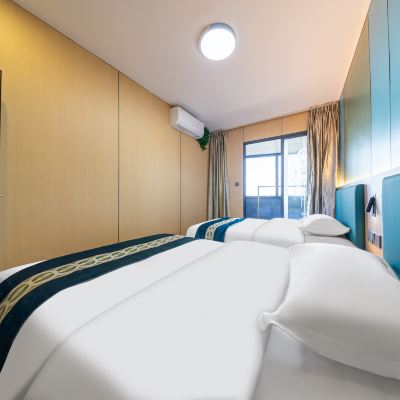 雲棲一房一廳（陽光大窗+洗衣機+冰箱+廚房） 賓悅飯店（汕頭小公園中山公園店）優惠