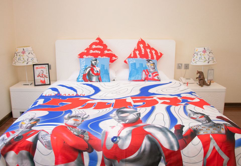 奥特曼主题公寓二居室亲子套房