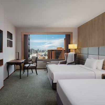 Executive Dbl Dbl Room 曼谷拉差達瑞士酒店 （SHA Extra Plus）優惠