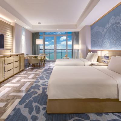 皇傢俱樂部至尊海景雙床房 三亞亞特蘭蒂斯酒店優惠
