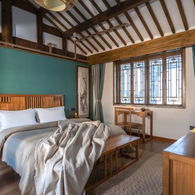 浣溪沙·初雨大床房【全屋地暖】 溪雲書院客棧（麗江古城大水車店）優惠