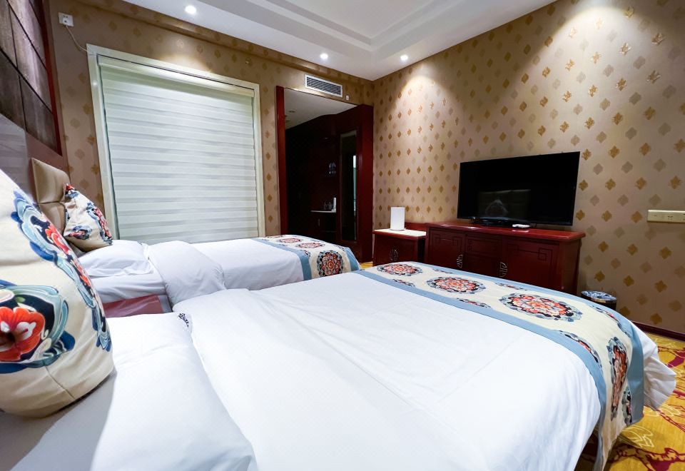 云逸双床房（全新零压床垫+加湿器）