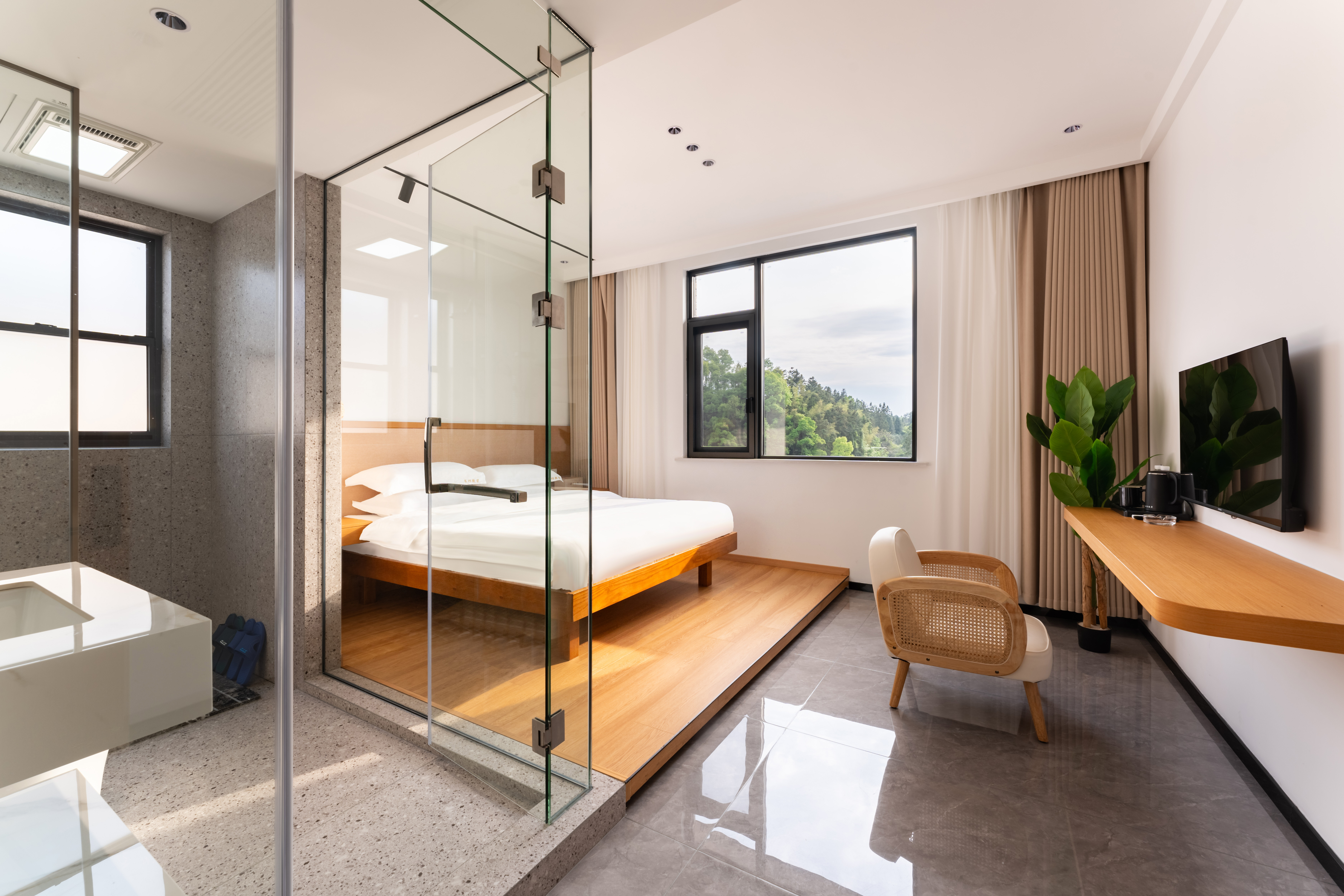 Wushe | King Room (Smart Curtain+Smart Toilet)