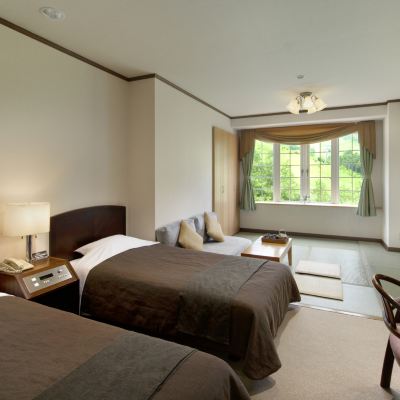 【ゲレンデ側】コルチナルーム（和洋室） ホテルグリーンプラザ白馬 クーポン