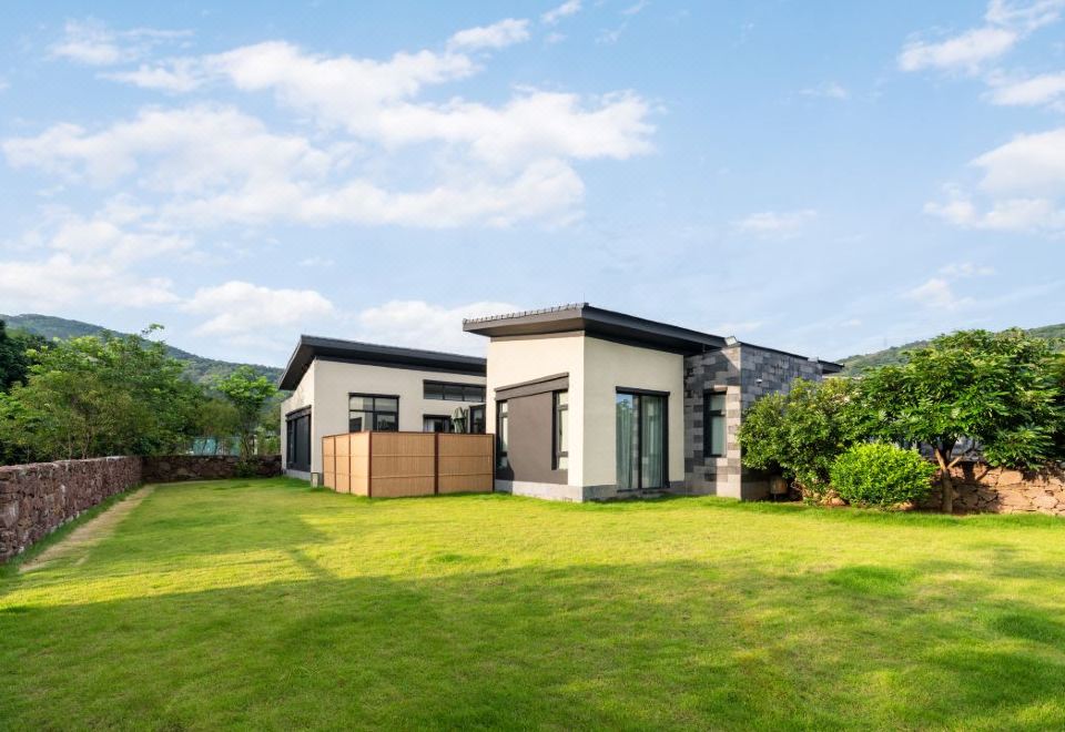 竹巷山景私湯溫泉四房別墅（私家花園+星空茶室）