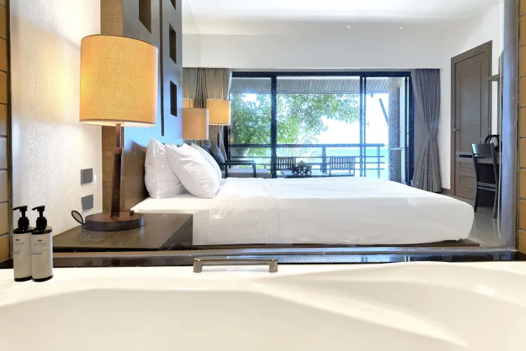 ห้องดีลักซ์บีชฟร้อนท์