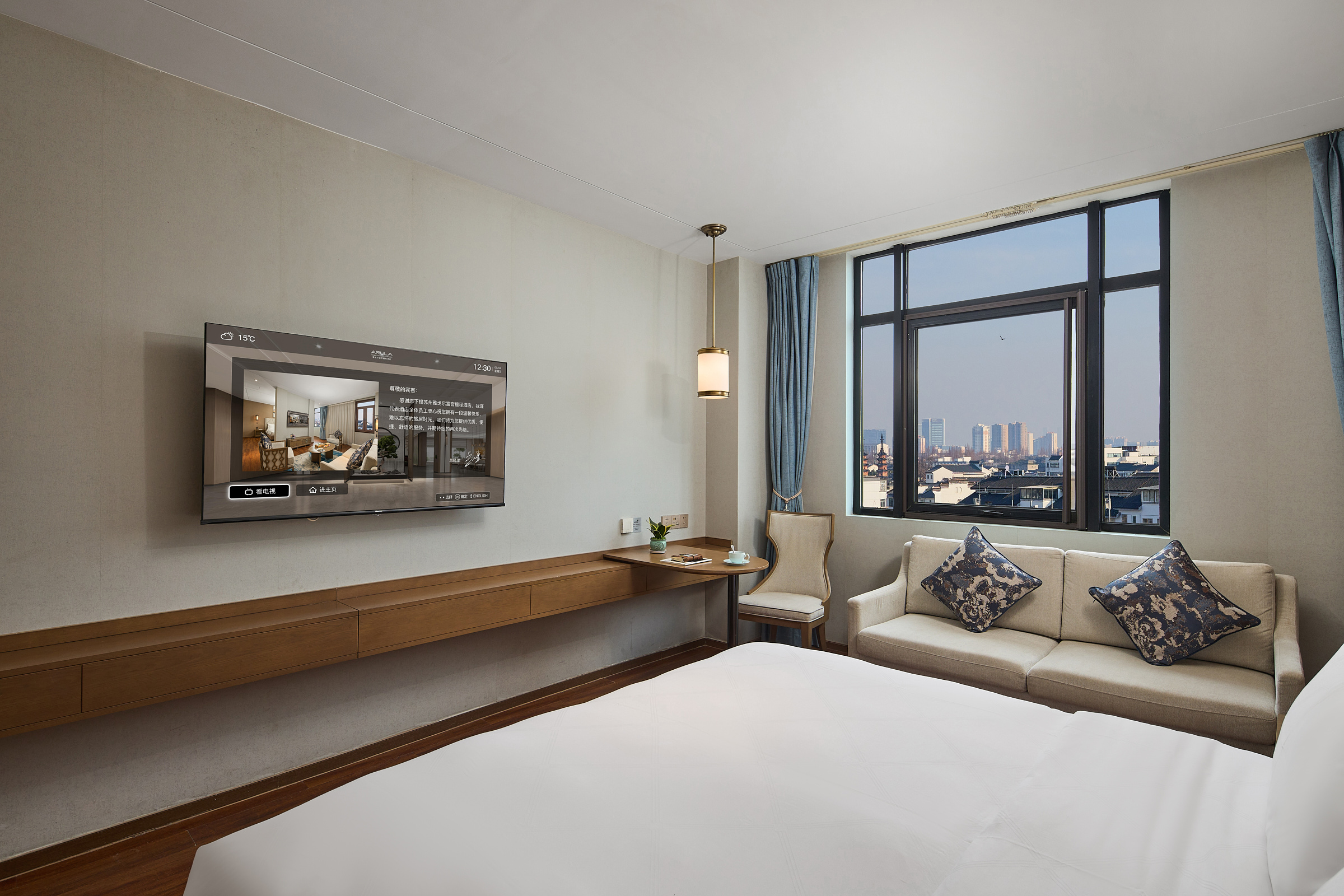 Arula·商务大床房（可投屏液晶电视）