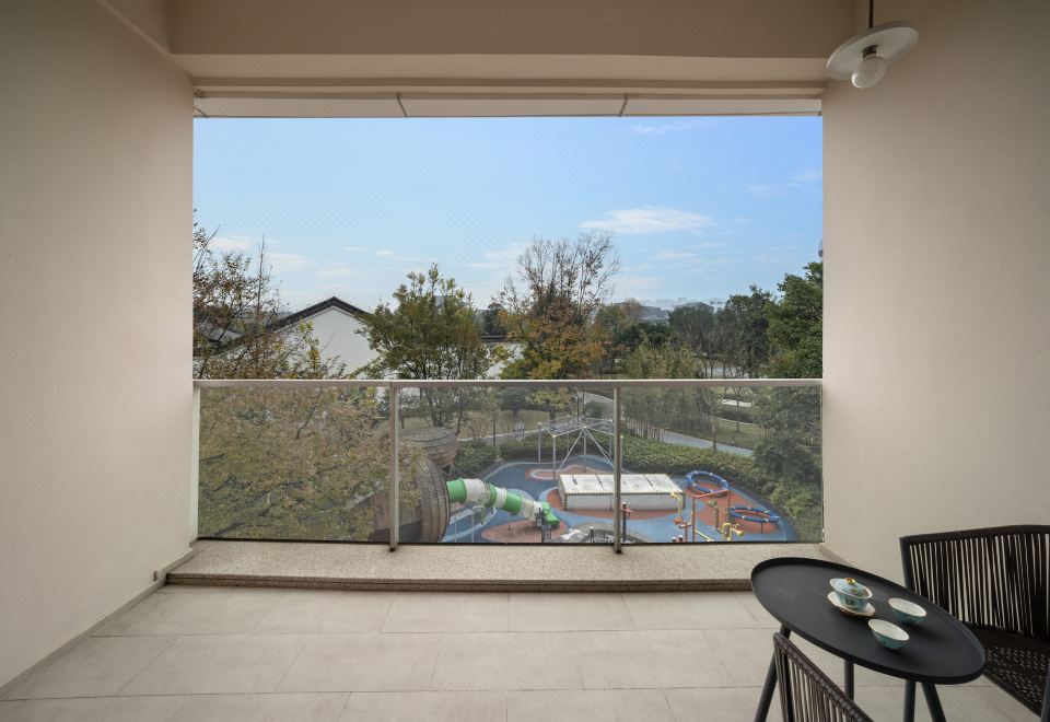 乐雪园景双床房