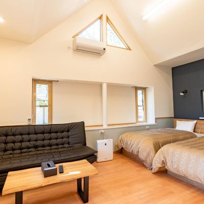 トップグレード1DKコテージ（禁煙） ペットと泊まれる宿　八ヶ岳わんわんパラダイス クーポン