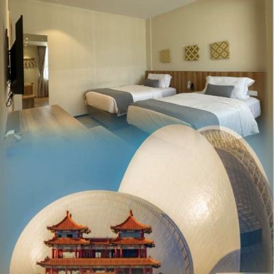 悅 | 悅享雙床房（翻滾自由榻榻米+智能馬桶+舒適中央空調+寵物友好） 根本の家民宿（珠海橫琴長隆旅遊度假區店）優惠