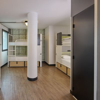 私人六人房（帶私人衛浴） 巴黎發電機旅館優惠