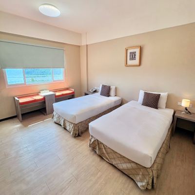 海景雙床房 山水妍溫泉會館台東館優惠