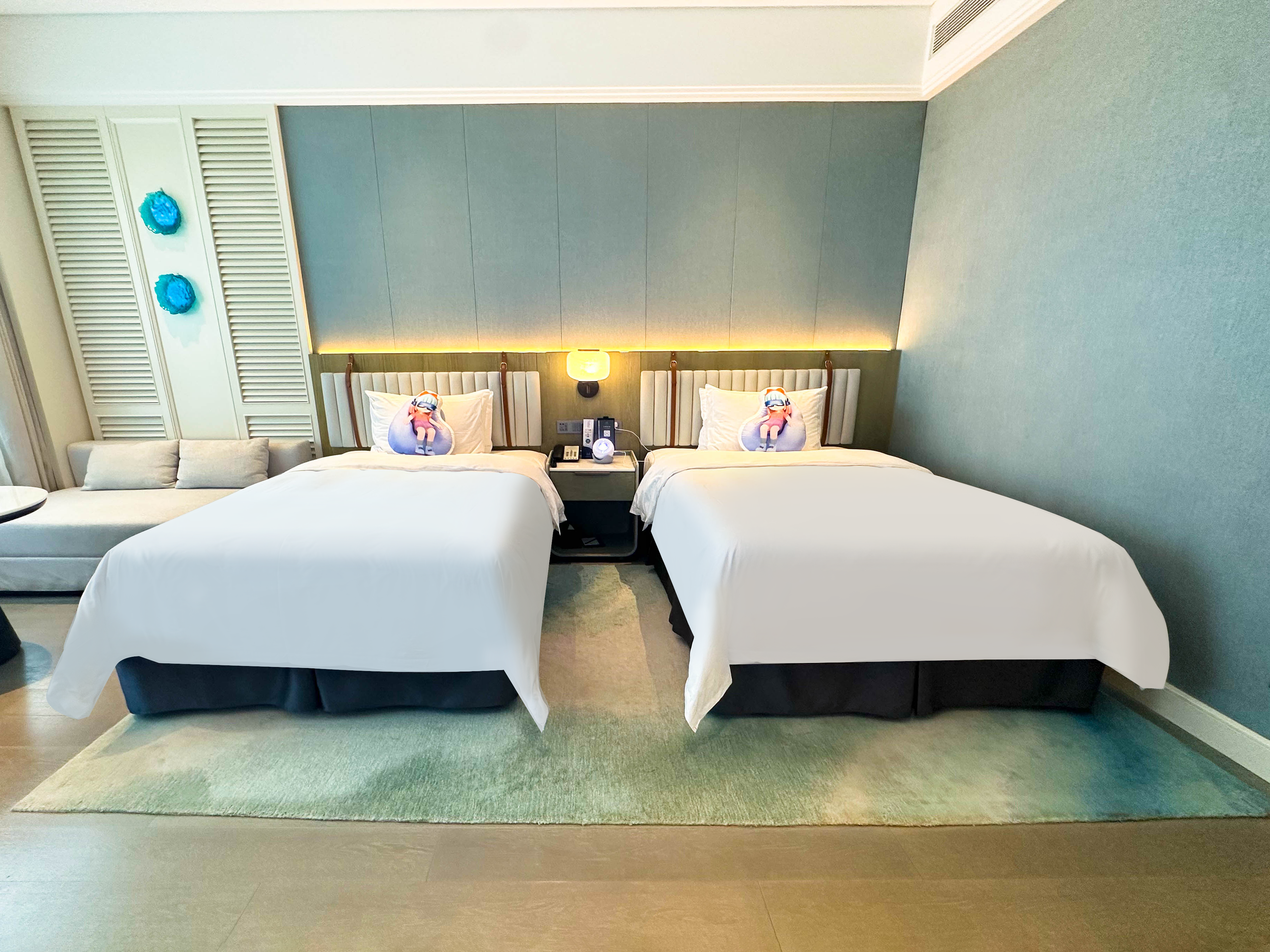 豪华双床房（VR6D影音+3D互动游戏）