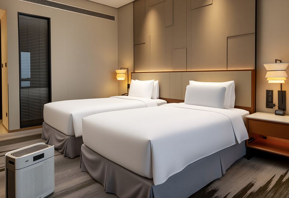 AIR空气清新双床房/配空气净化器