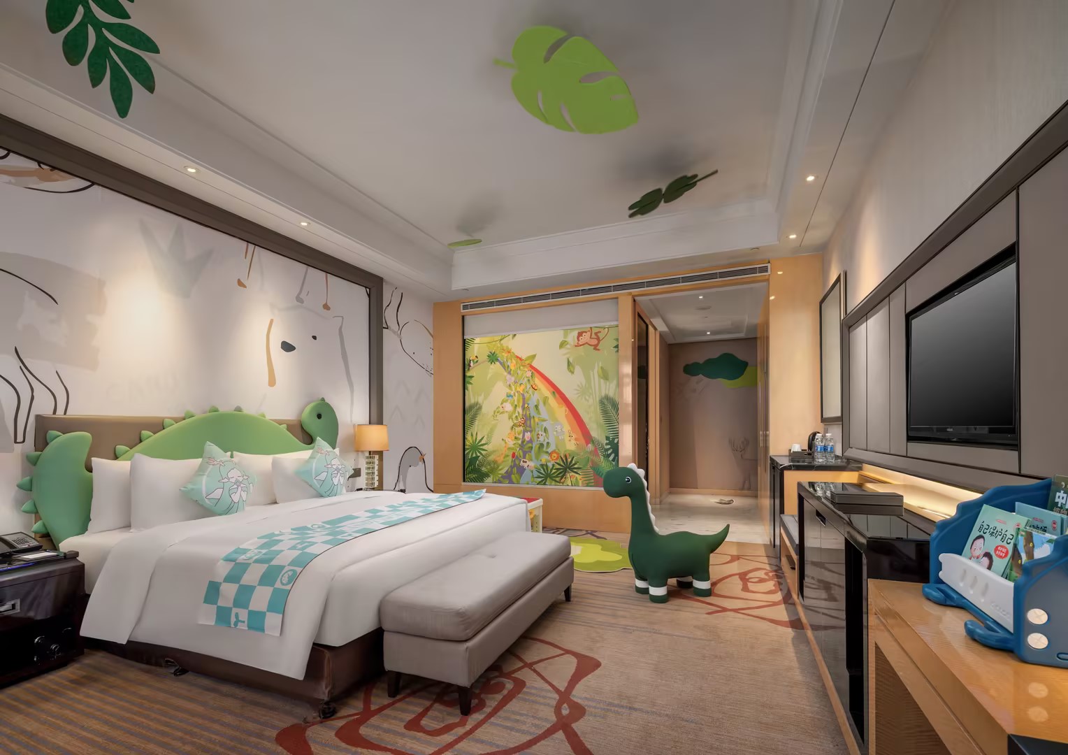 梦游XIAN境上下铺滑梯房