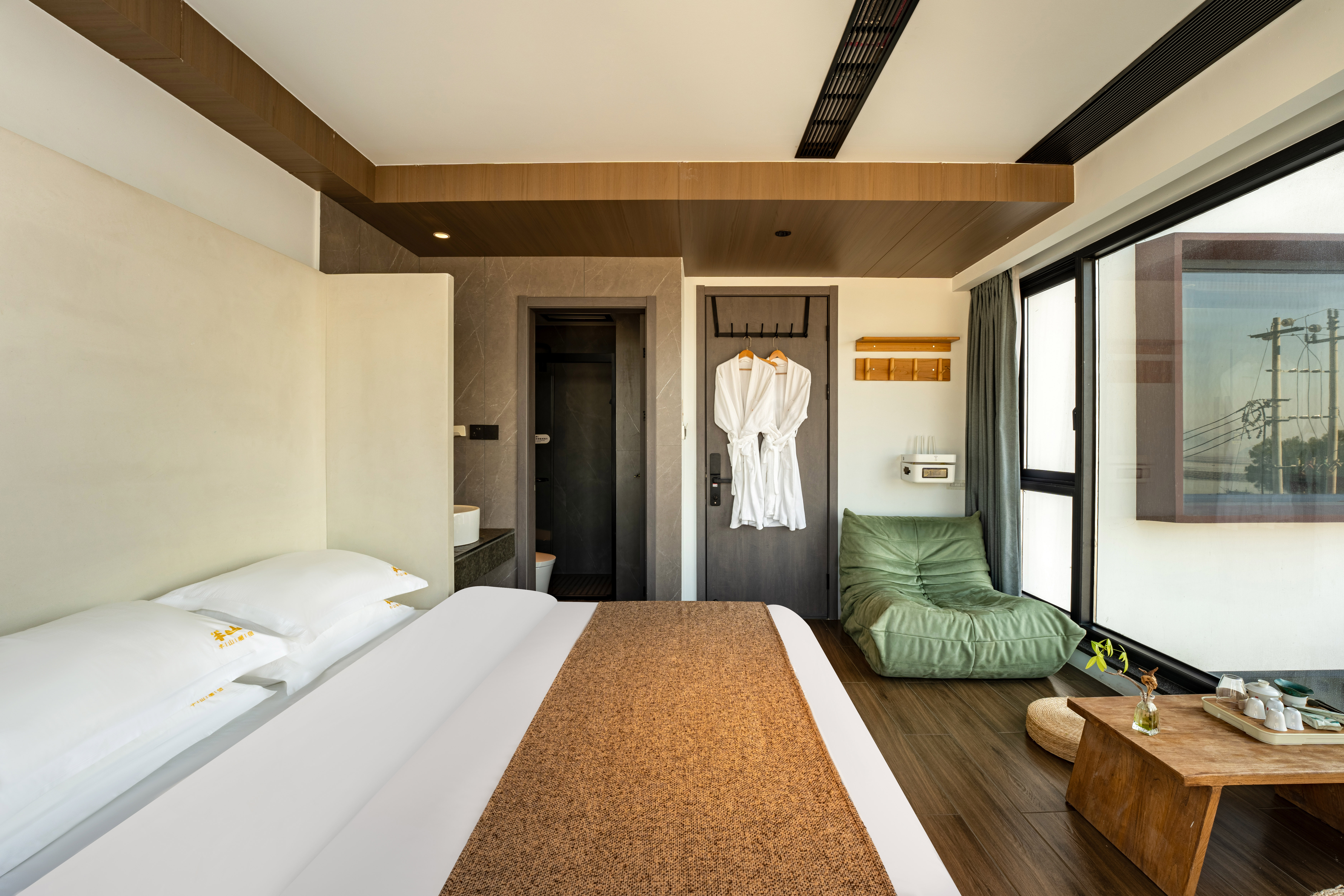 Floral Hotel·Xiapu Mid Mountain Lansu Hotel (Sansha Dongbi Store)观澜-270°海景大床房（双面采光+舒适深眠+近沙滩）