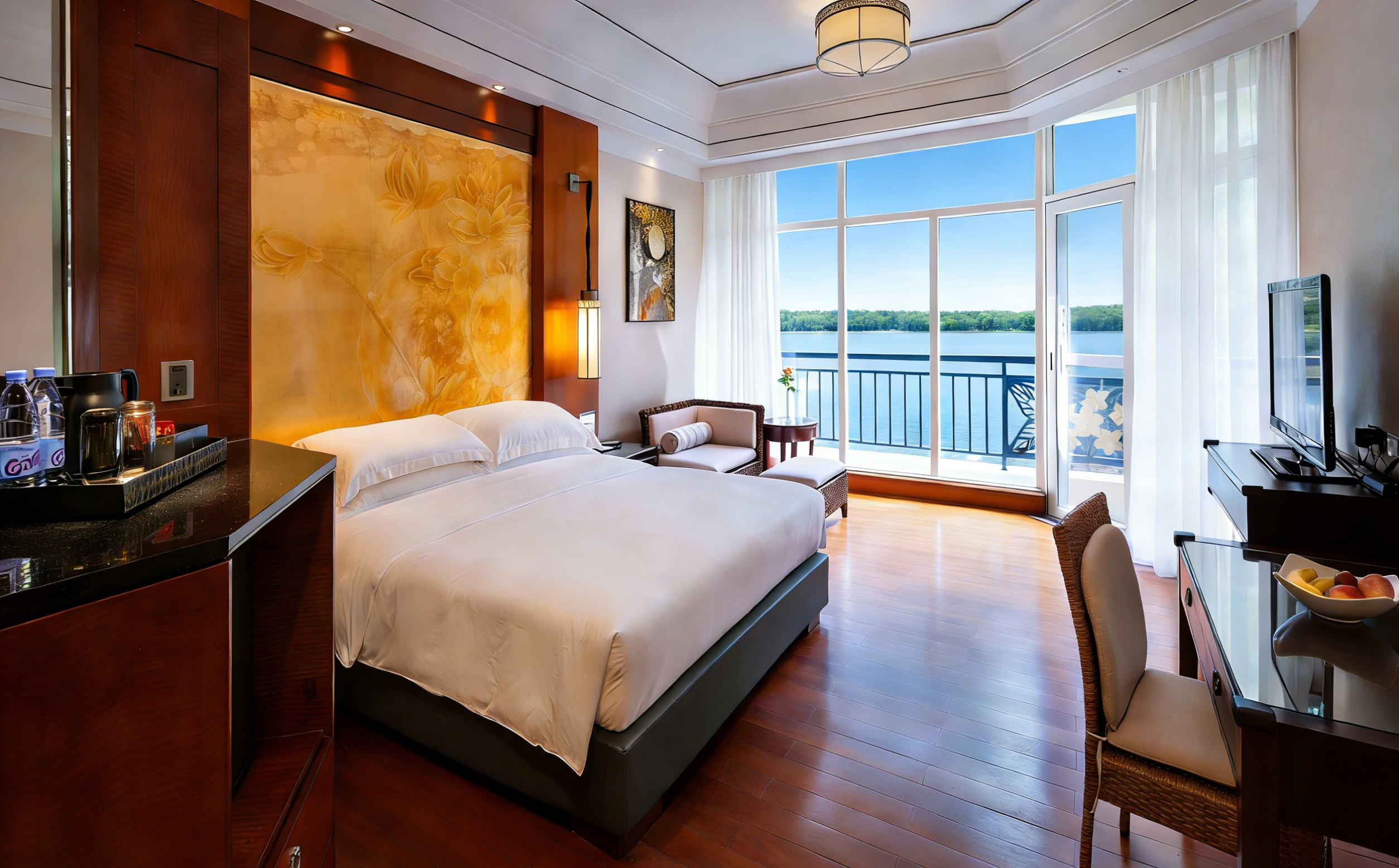 湖景大床房