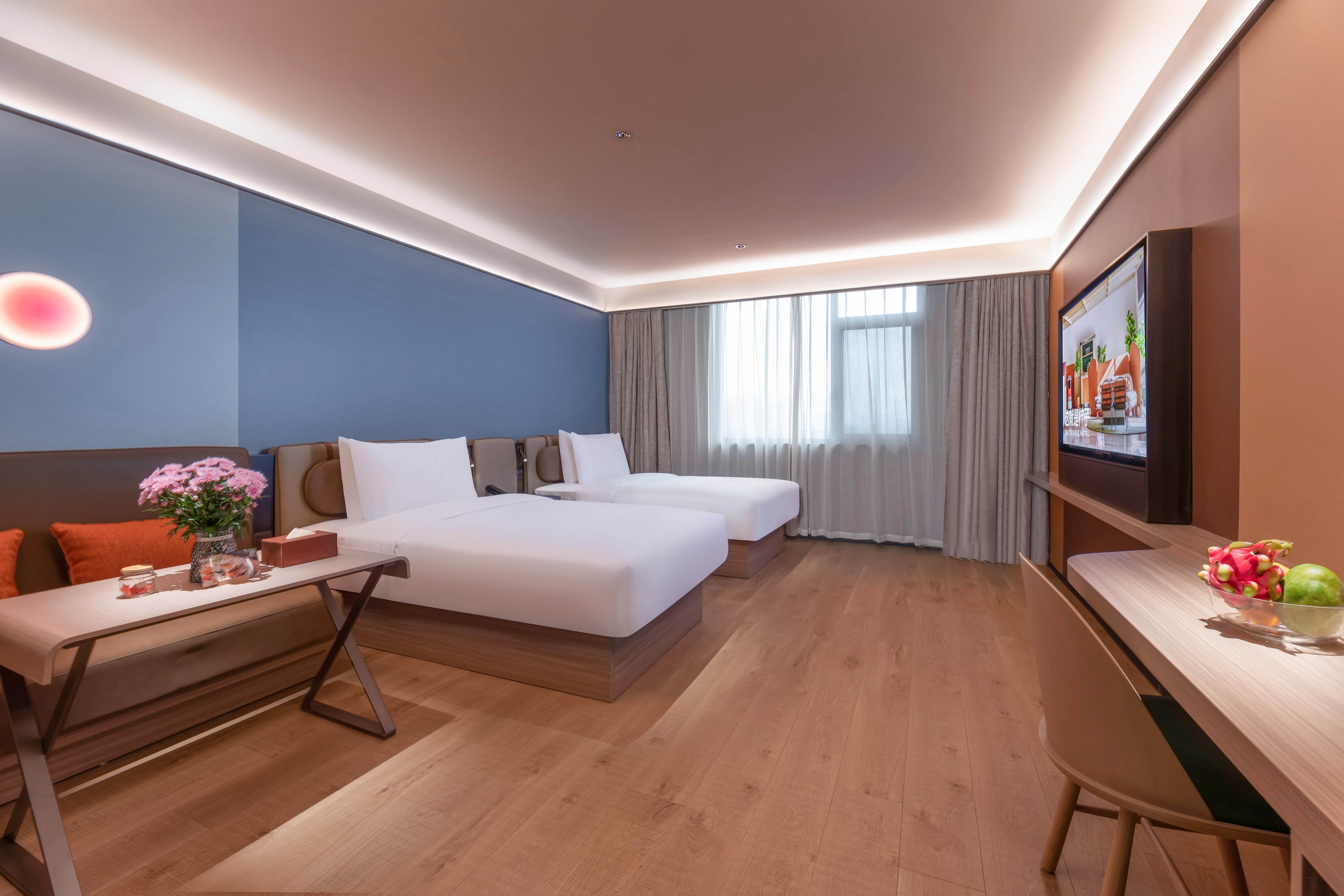 高级双床房（智能客控+电视投屏+小冰箱+智能马桶）
