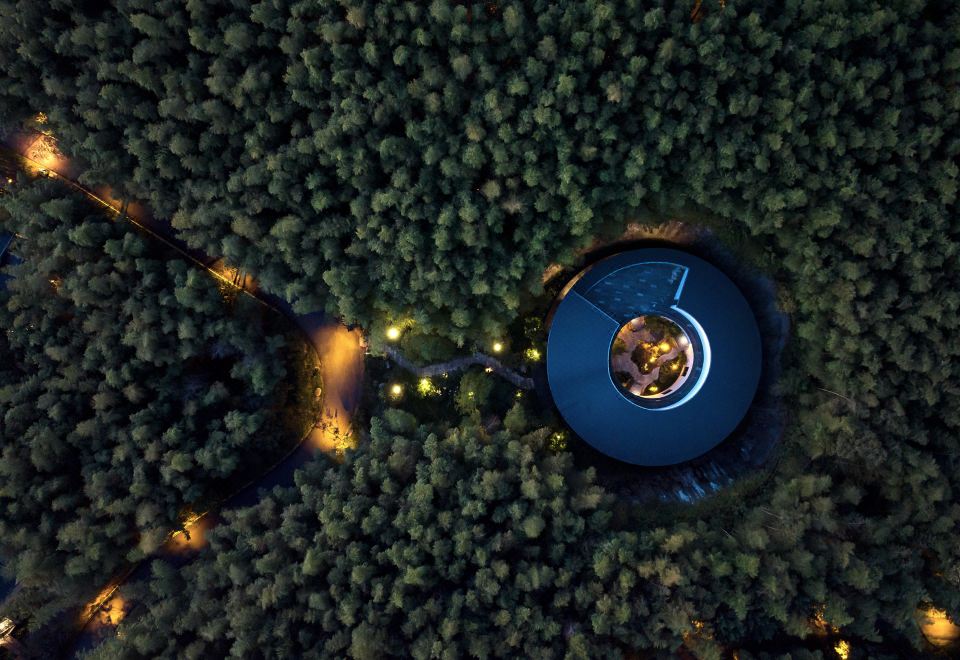 竹林圓形院落整棟別墅（六臥）