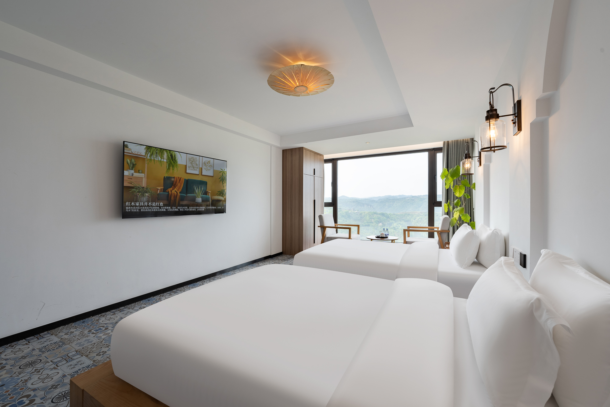 摩洛哥风·山景双床房