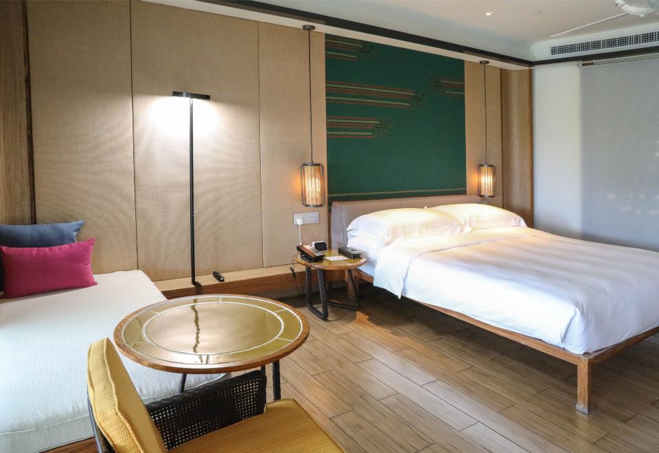 單臥大床套房（花園景觀+戶外休閑區）