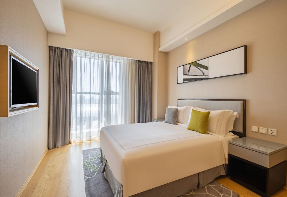 兩室豪華雙床套房 | 全套廚房設備+雙衞生間+洗衣機