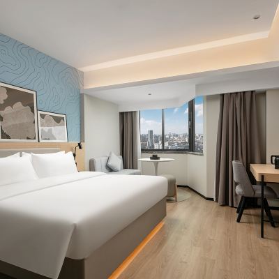 純凈大床房 麗怡飯店（廣州火車站小北地鐵站店）優惠