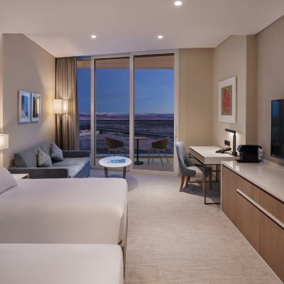 Two Deluxe Connecting Rooms JA Lake View Hotel Promo Code