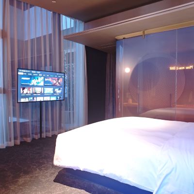 雙影城景大床房 深圳海上世界品上飯店優惠