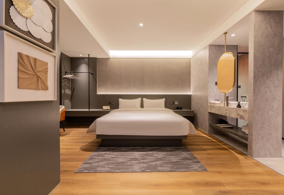 悠然豪華大床房 （記憶棉床墊·語音房控）