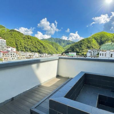 露台私湯親子房（膠囊coffee機+金可兒床墊） 黃山蓮花山莊溫泉度假飯店優惠