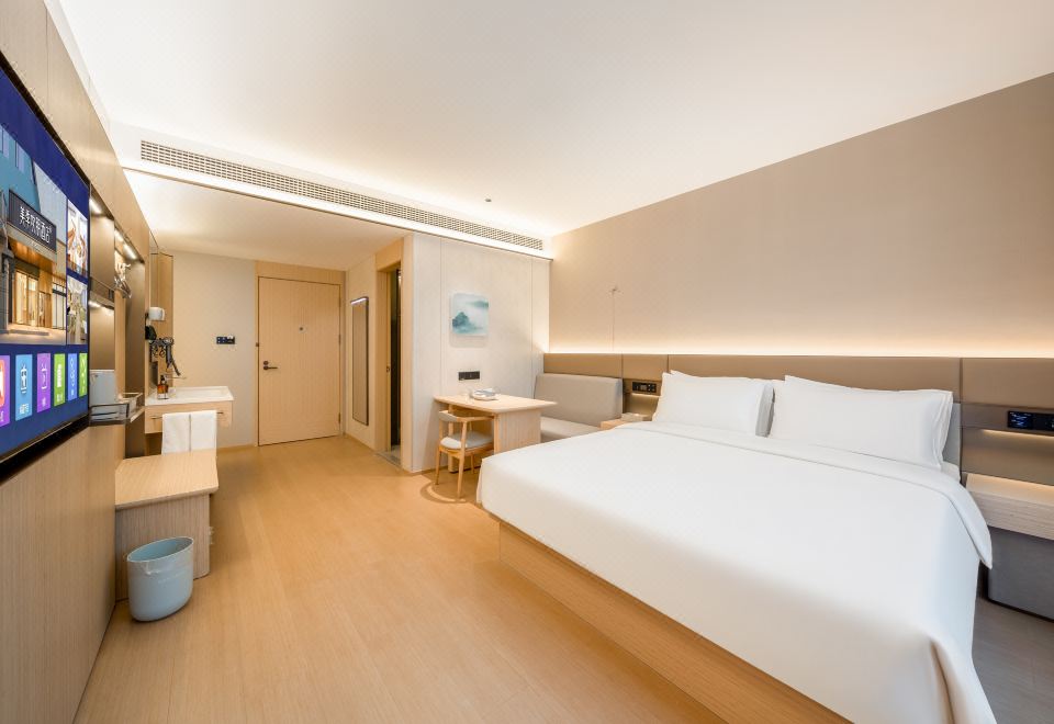 悦致智能大床房〔全屋智能?中央空调?0压床垫〕