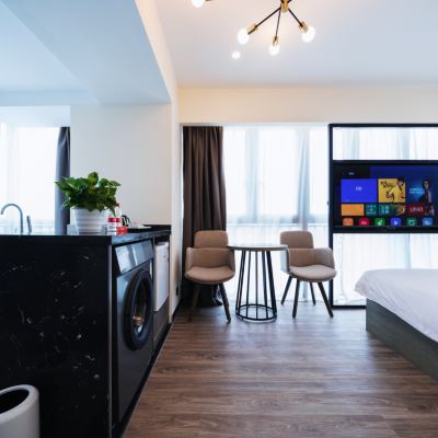 南區城景大床房 京基京寓飯店（深圳龍崗大運中心店）優惠