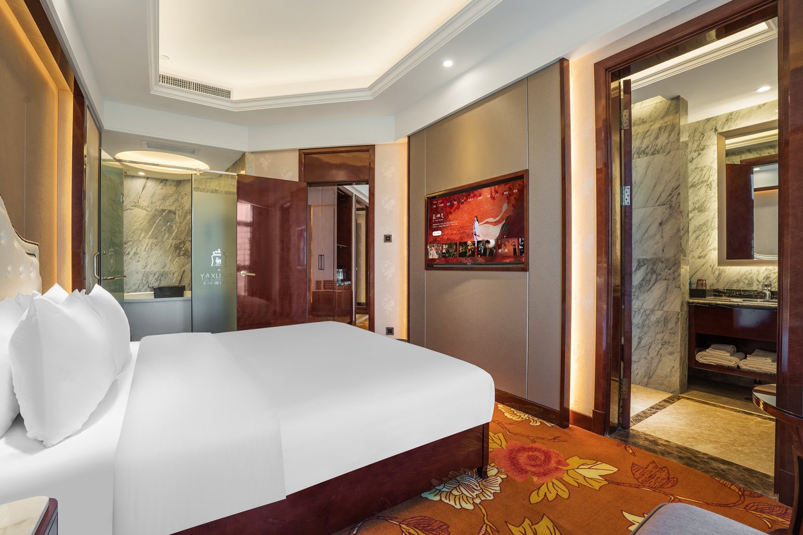 豪华家庭房︱临园风景+舒适睡眠