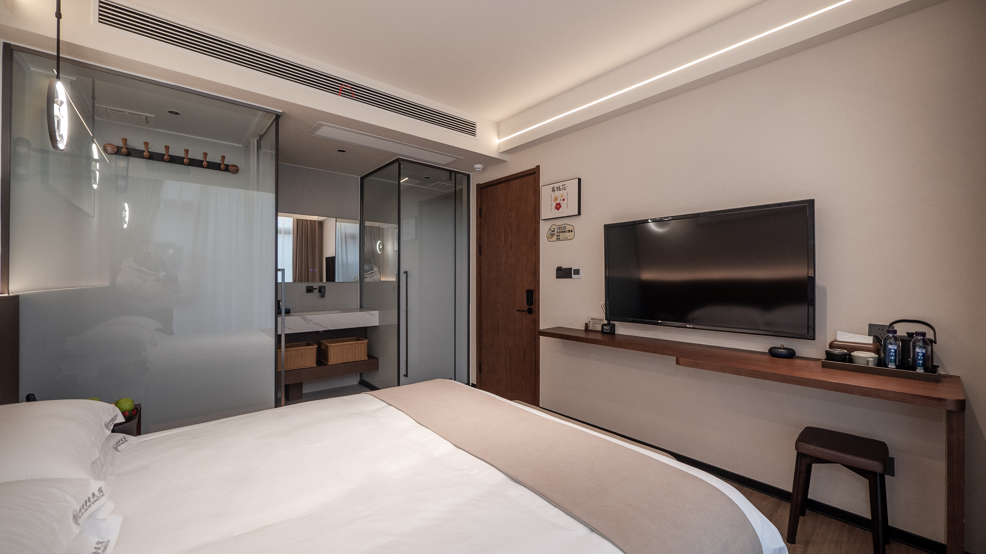 『清欢』轻奢舒适大床房（智能衞浴+中央空调）